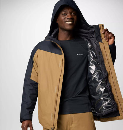 Columbia - Whirlibird V Interchange Jacket - Men's - Canteen, Greenscape