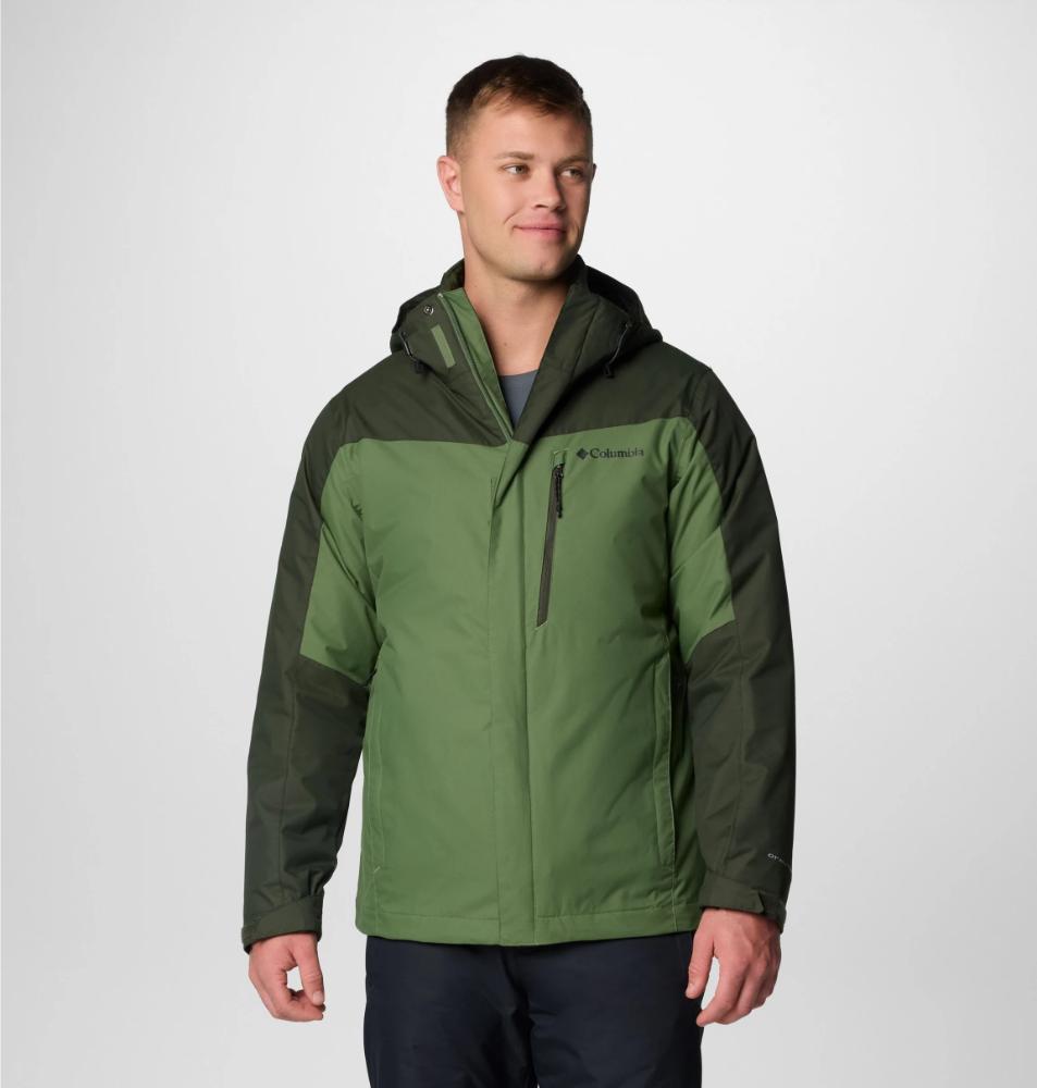 Columbia - Whirlibird V Interchange Jacket - Men's - Canteen, Greenscape