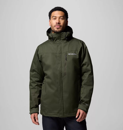 Columbia - Whirlibird V Interchange Jacket - Men's - Greenscape Mela