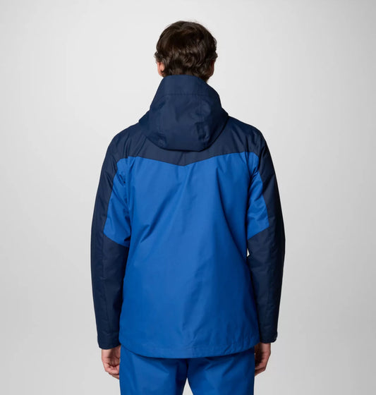 Columbia - Whirlibird V Interchange Jacket - Men's - Mountain Blue, Collegiate Navy