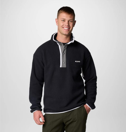 Columbia - Helvetia II Half Snap Fleece - Men's - Black