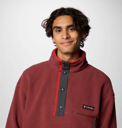 Columbia - Helvetia II Half Snap Fleece - Men's - Spice
