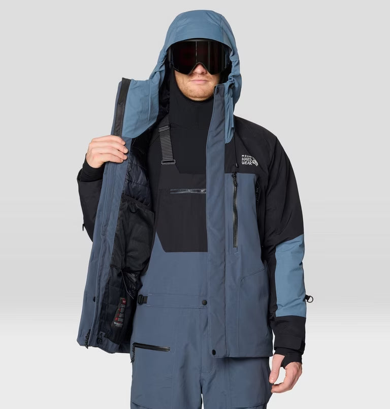 Mountain Hardwear - First Tracks Insulated Jacket - Moon Blue Adriatic