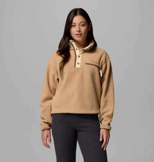 Columbia - Helvetia II Cropped Half Snap Fleece - Canoe