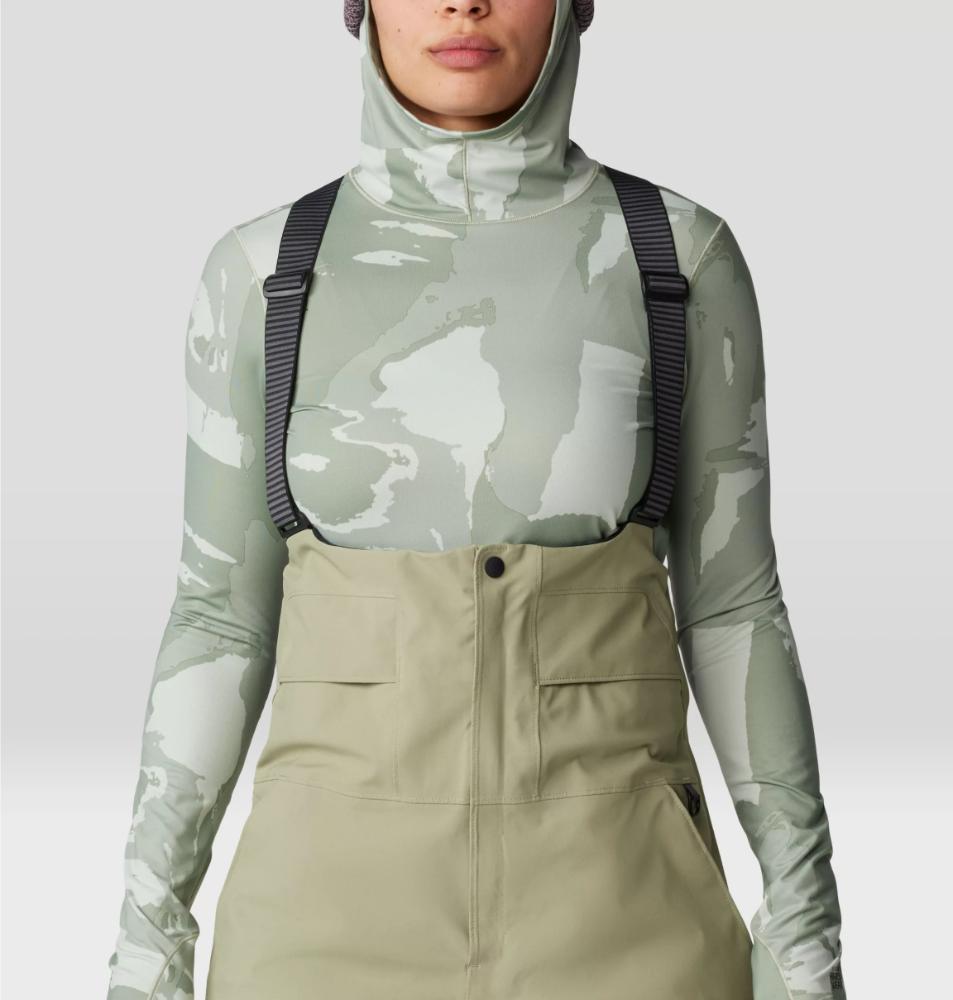 Mountain Hardwear - Powder Maven Bib - Women's - Mantis Green