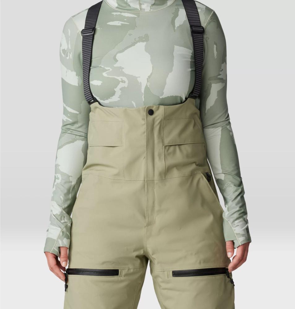Mountain Hardwear - Powder Maven Bib - Women's - Mantis Green