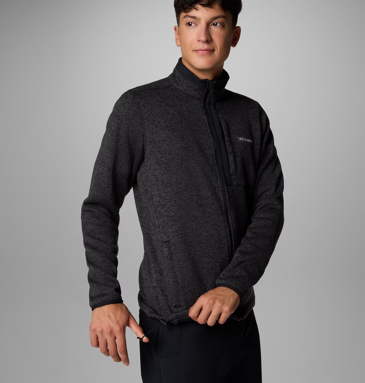 Columbia - Sweater Weather Full Zip - Black Heather