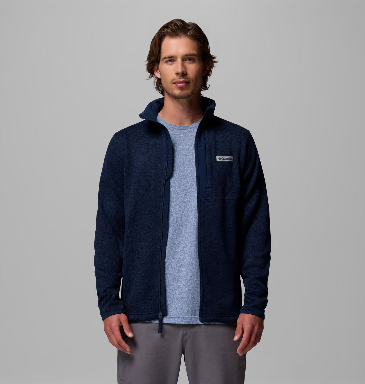 Columbia - Sweater Weather Full Zip - Collegiate Navy Heather