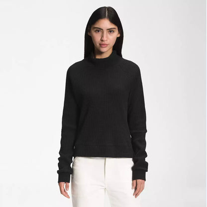 The North Face - Long Sleeve Mock Neck Chabot - Women's - TNF Black