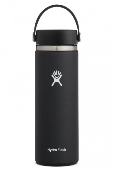 Hydro Flask - 20oz Wide Mouth Flex Cap - Black
