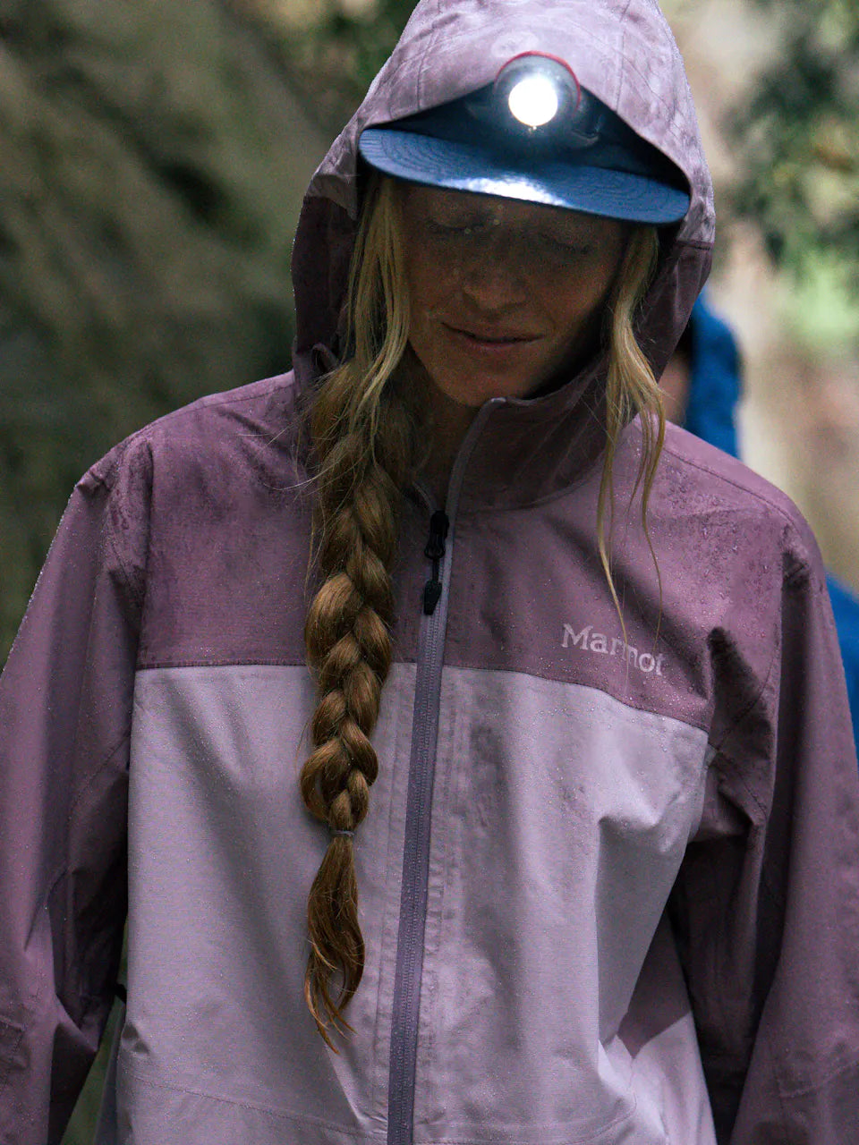 Marmot - Womens PreCip Evo Flex Jacket - Light Mauve/Dust