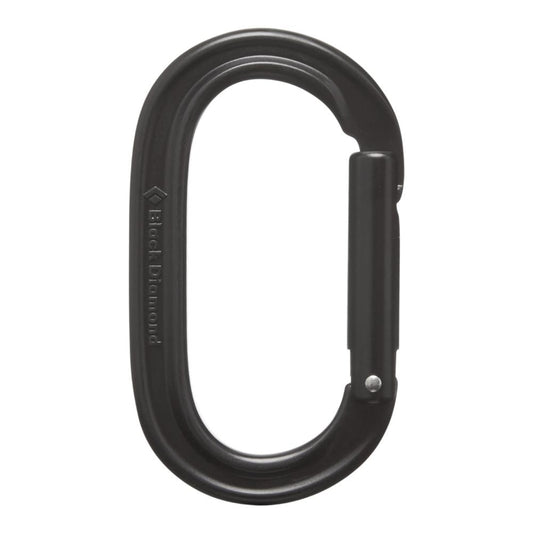 Black Diamond - Oval Keylock Carabiner - Black