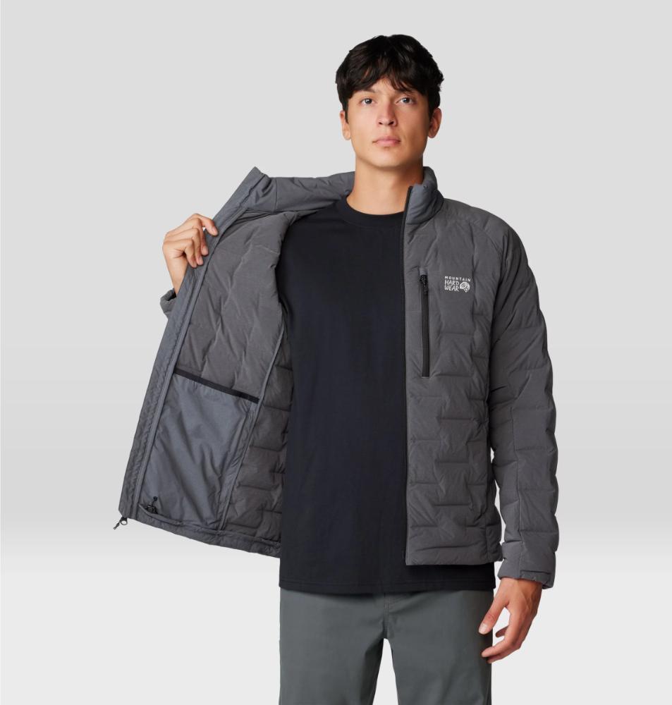Mountain Hardwear - Stretchdown Jacket - Men's - Volcanic Heathe