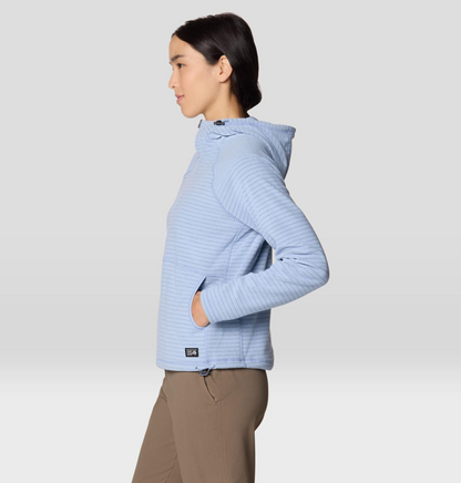 Mountain Hardwear - Summit Grid Half Zip Hoody - Women's - Beach Breeze