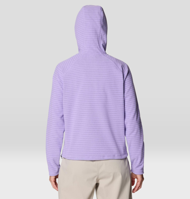 Mountain Hardwear - Summit Grid Half Zip Hoody - Women's - Harbor Violet