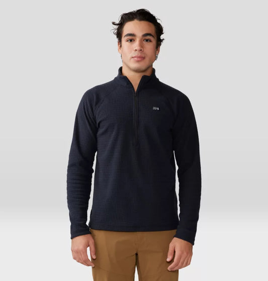 Mountain Hardwear - Summit Grid Half Zip - Men's - Black