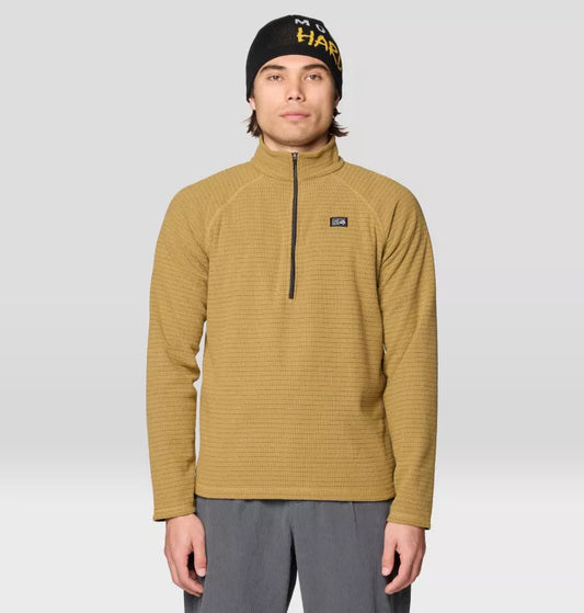 Mountain Hardwear - Summit Grid Half Zip - Men's - Grassland