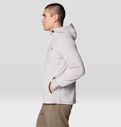 Mountain Hardwear - Summit Grid Hoody - Men's - City Fog