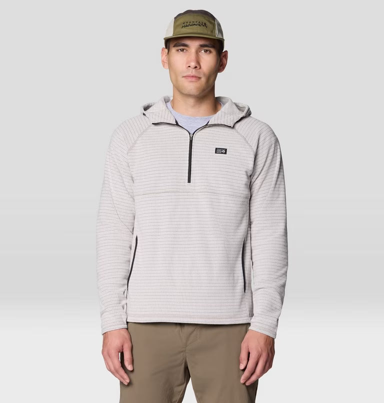 Mountain Hardwear - Summit Grid Hoody - Men's - City Fog