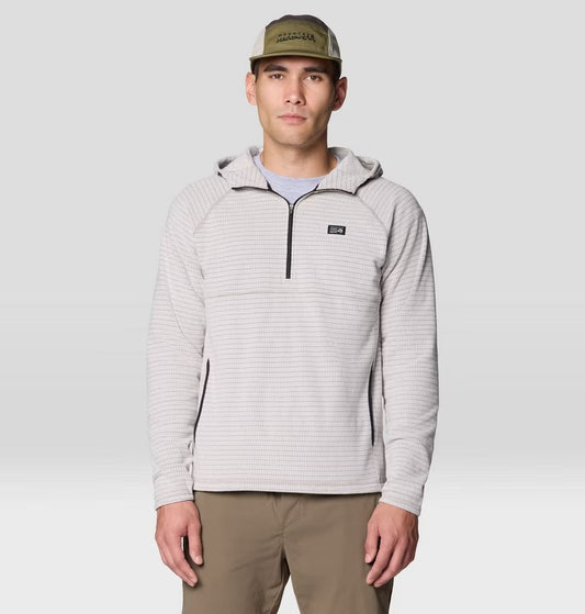 Mountain Hardwear - Summit Grid Hoody - Men's - City Fog