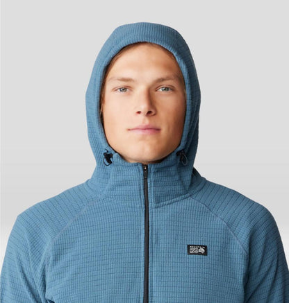Mountain Hardwear - Summit Grid Hoody - Men's - Adriatic Blue