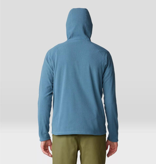 Mountain Hardwear - Summit Grid Hoody - Men's - Adriatic Blue