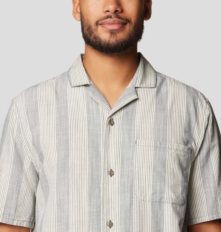 Mountain Hardwear - Cottonwood Camp Lite Short Sleeve Shirt - Moon Blue Strat