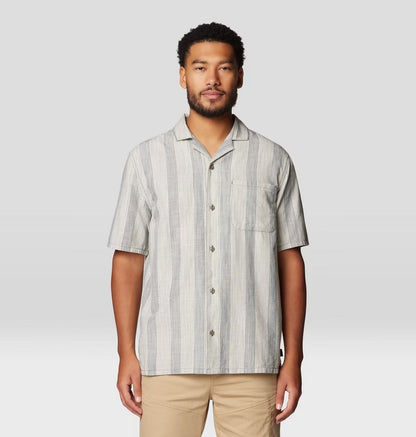 Mountain Hardwear - Cottonwood Camp Lite Short Sleeve Shirt - Moon Blue Strat