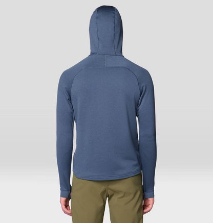 Mountain Hardwear - Up First Tech Fleece Hoody - Moon Blue Heather