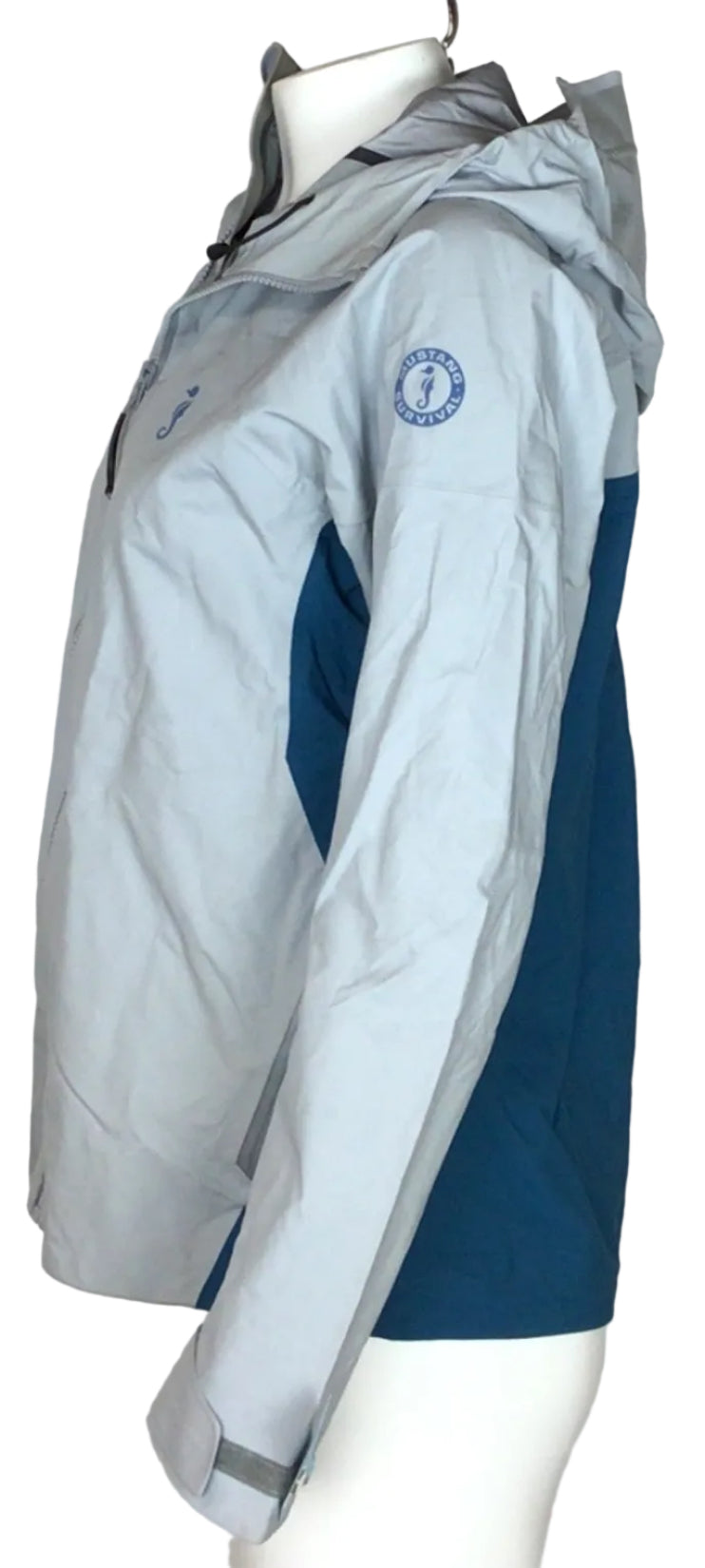 Mustang Survival rain shell grey/blu