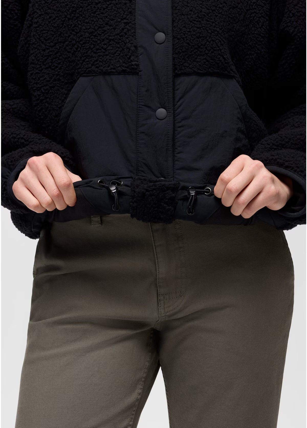 Prana - Encinitas Sherpa Jacket - Black
