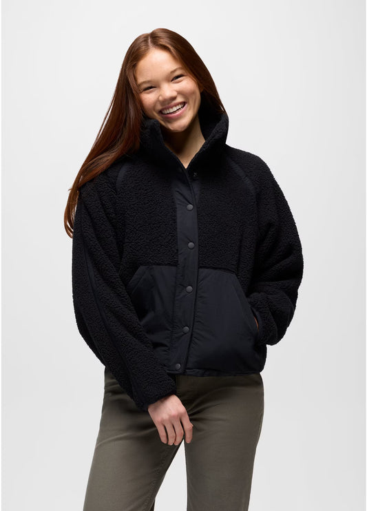Prana - Encinitas Sherpa Jacket - Black