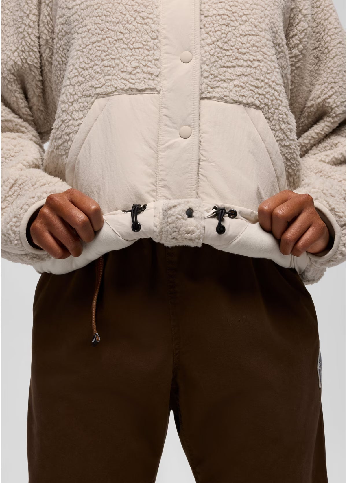 Prana - Encinitas Sherpa Jacket - Almond