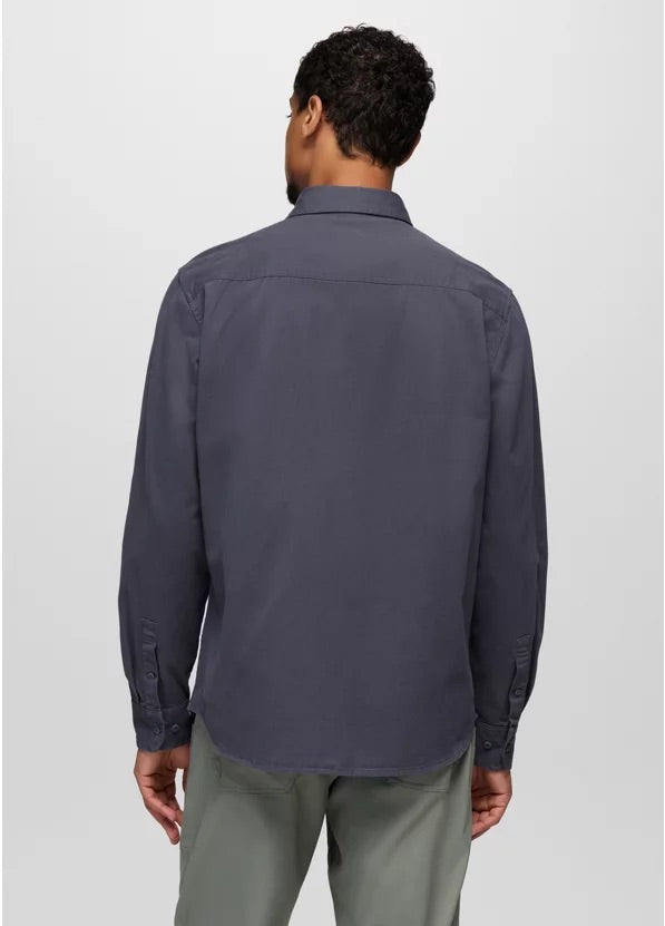 Prana - Arbored Long Sleeve Shirt - Thundercloud
