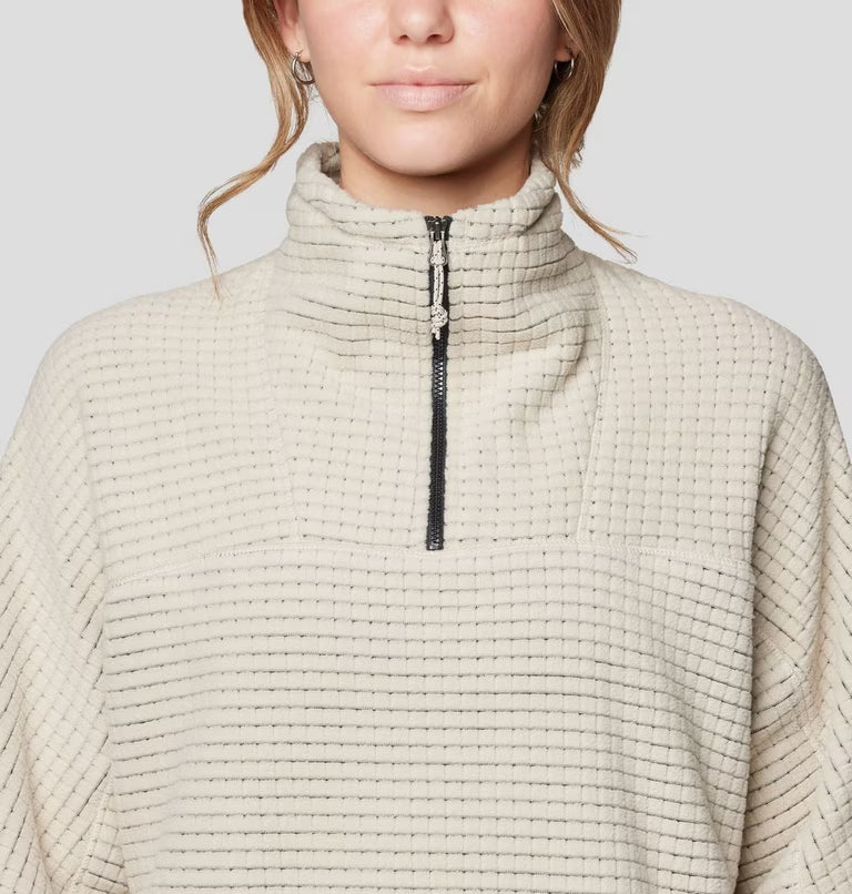 Mountain Hardwear - Summit Grid Big Grid Half Zip - Fossil