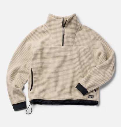 Mountain Hardwear - Summit Grid Big Grid Half Zip - Fossil
