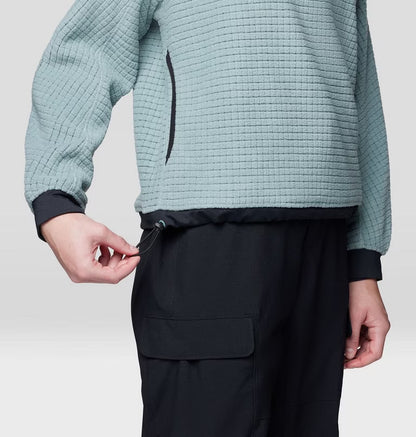 Mountain Hardwear - Summit Grid Big Grid Half Zip - Blue Sage