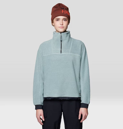 Mountain Hardwear - Summit Grid Big Grid Half Zip - Blue Sage