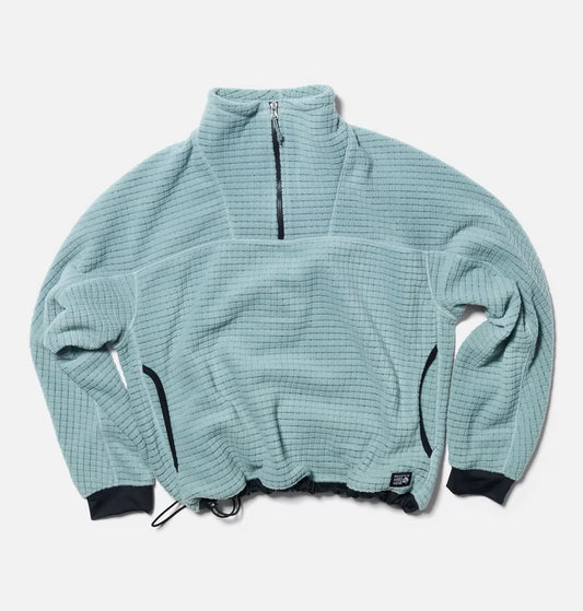 Mountain Hardwear - Summit Grid Big Grid Half Zip - Blue Sage