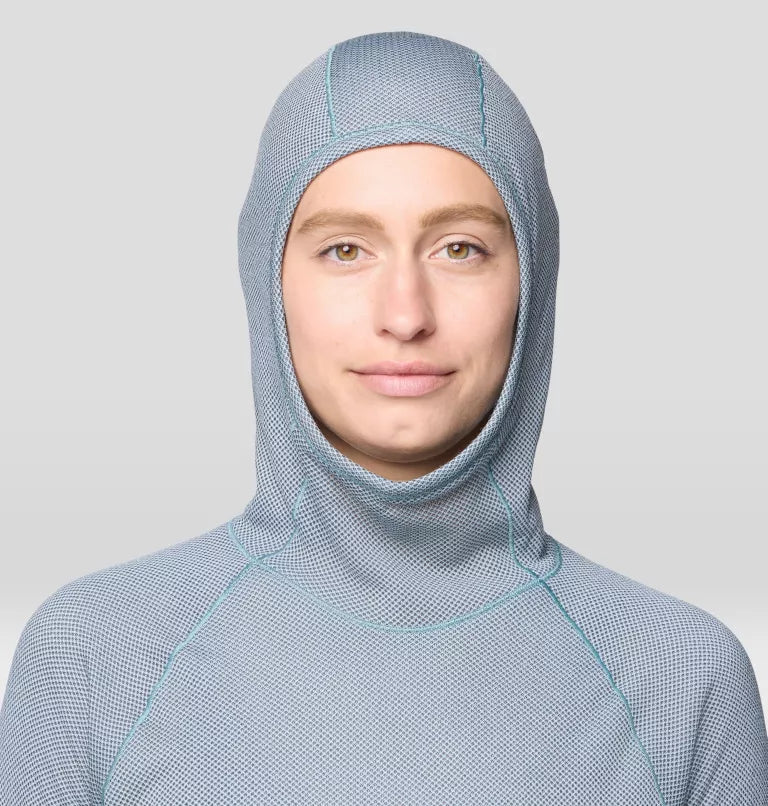 Mountain Hardwear - Airmesh Long Sleeve Hoody - Ice Shadow