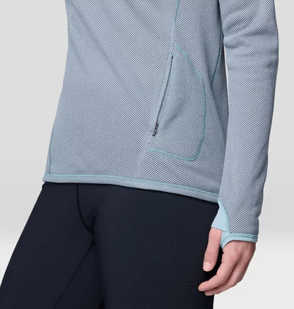 Mountain Hardwear - Airmesh Long Sleeve Hoody - Ice Shadow