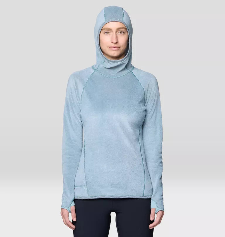Mountain Hardwear - Airmesh Long Sleeve Hoody - Ice Shadow