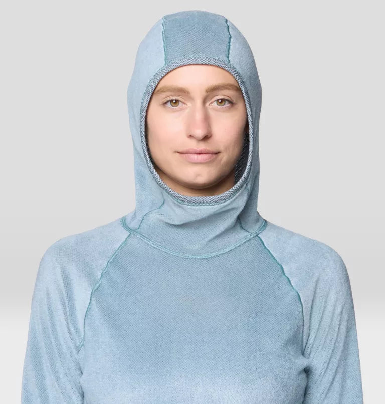 Mountain Hardwear - Airmesh Long Sleeve Hoody - Ice Shadow