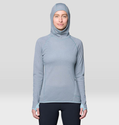 Mountain Hardwear - Airmesh Long Sleeve Hoody - Ice Shadow