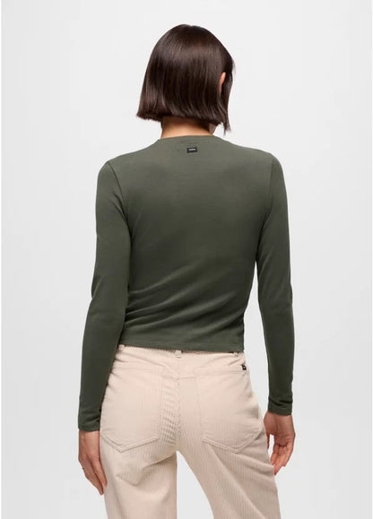 Prana - Lotus Long Sleeve Tee - Spruce
