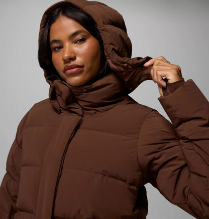 Columbia - Amaze Puff Hooded Jacket - Tobacco