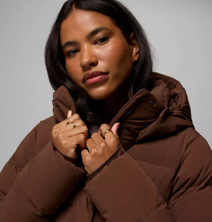Columbia - Amaze Puff Hooded Jacket - Tobacco