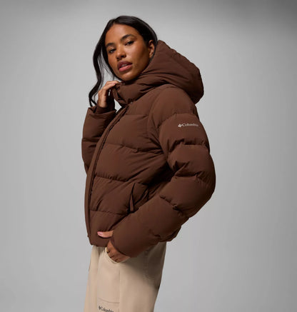 Columbia - Amaze Puff Hooded Jacket - Tobacco