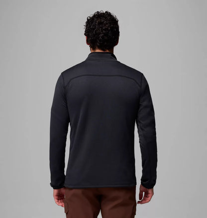 Columbia - Essential Hike Grid Fleece Half Zip - Black