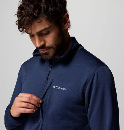Columbia - Essential Hike Grid Fleece Half Zip - Collegiate Navy